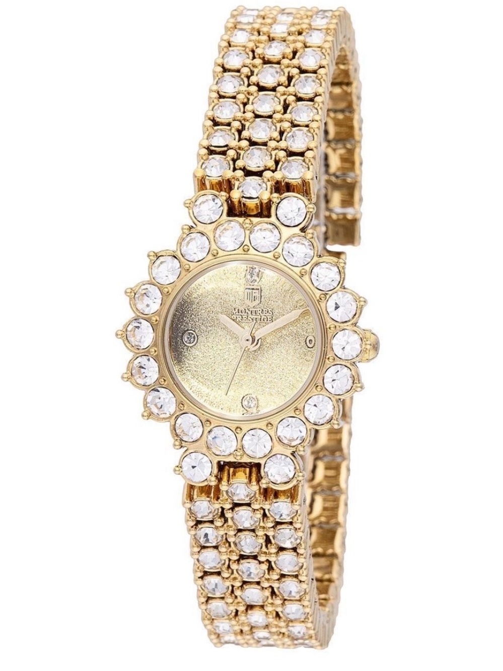Montres Prestige X Invicta Gold Crystal-Accent Women's Watch - 26mm